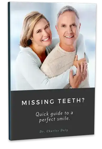 ebook cover for missing teeth by Dr. Charles Daly